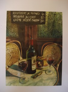 terrasse de café à Paris