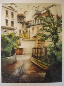 Impasse rue St Julien Le Pauvre Paris