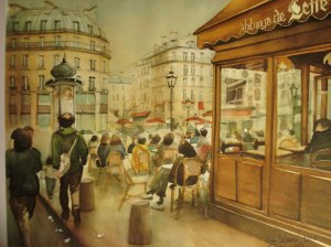 Place St André des Arts Paris